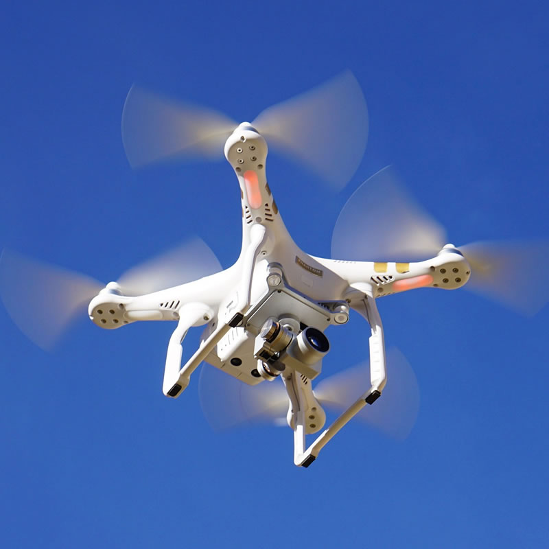 Antares Progettazione - drone in azione